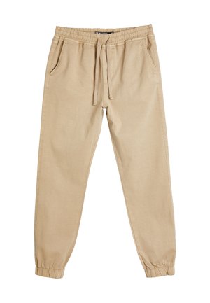 SLIM FIT JOGGER - Pantaloni sportivi - beige