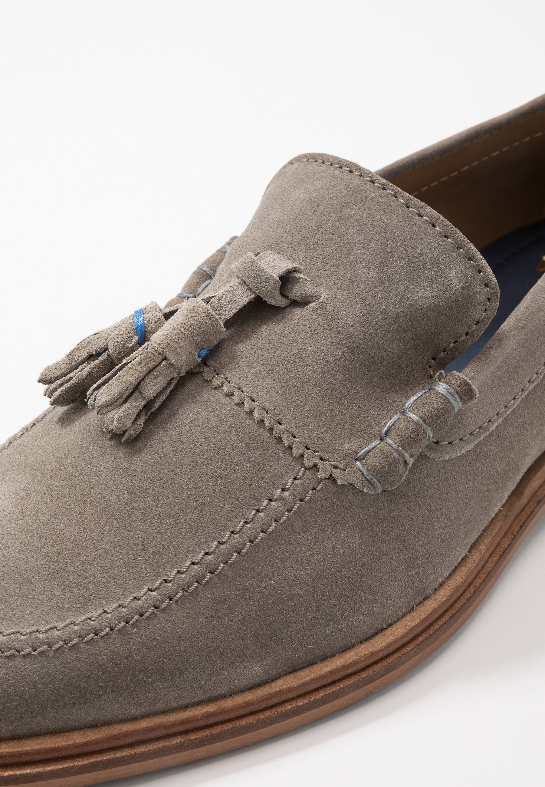 Walk London WEST TASSEL LOAFER Pensko greyblue Zalando.no Walk London TERRY TASSEL LOAFER Pensko blue grey