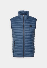 Selecionado, grayed blue