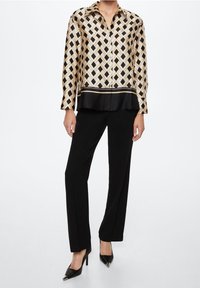 Mango Overhemdblouse - yellow