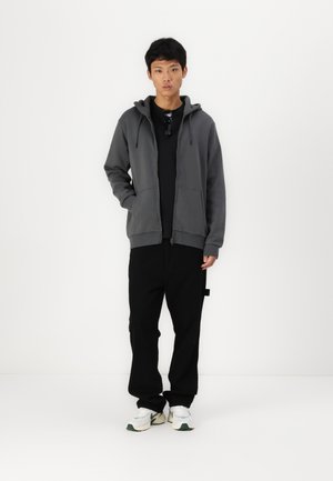 Only & Sons ONSCERES ZIP HOODIE 2 PACK - Sweater met rits - dark shadow/antique white