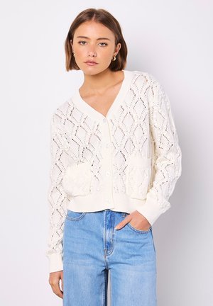 Apricot Strickjacke - white