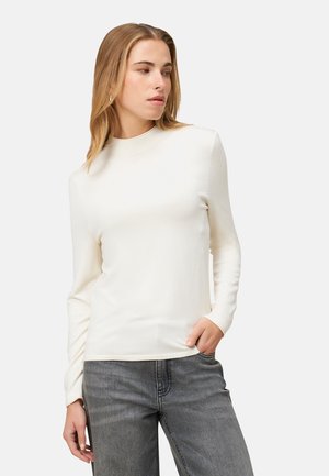 MIT HOHEM KRAGEN - Strickpullover - eggnog