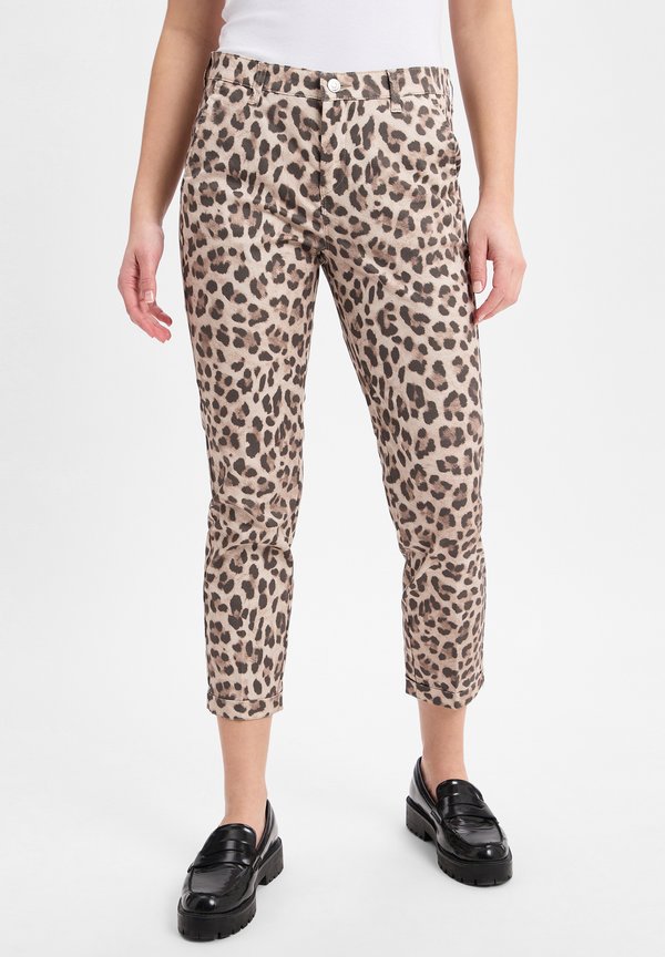 Chino - taupe schwarz