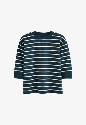 Next STRIPE REGULAR FIT - Top s dlouhým rukávem - navy blue white
