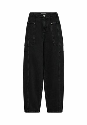 Mos Mosh ROSY GALLEON - Relaxed fit jeans - dark grey melange