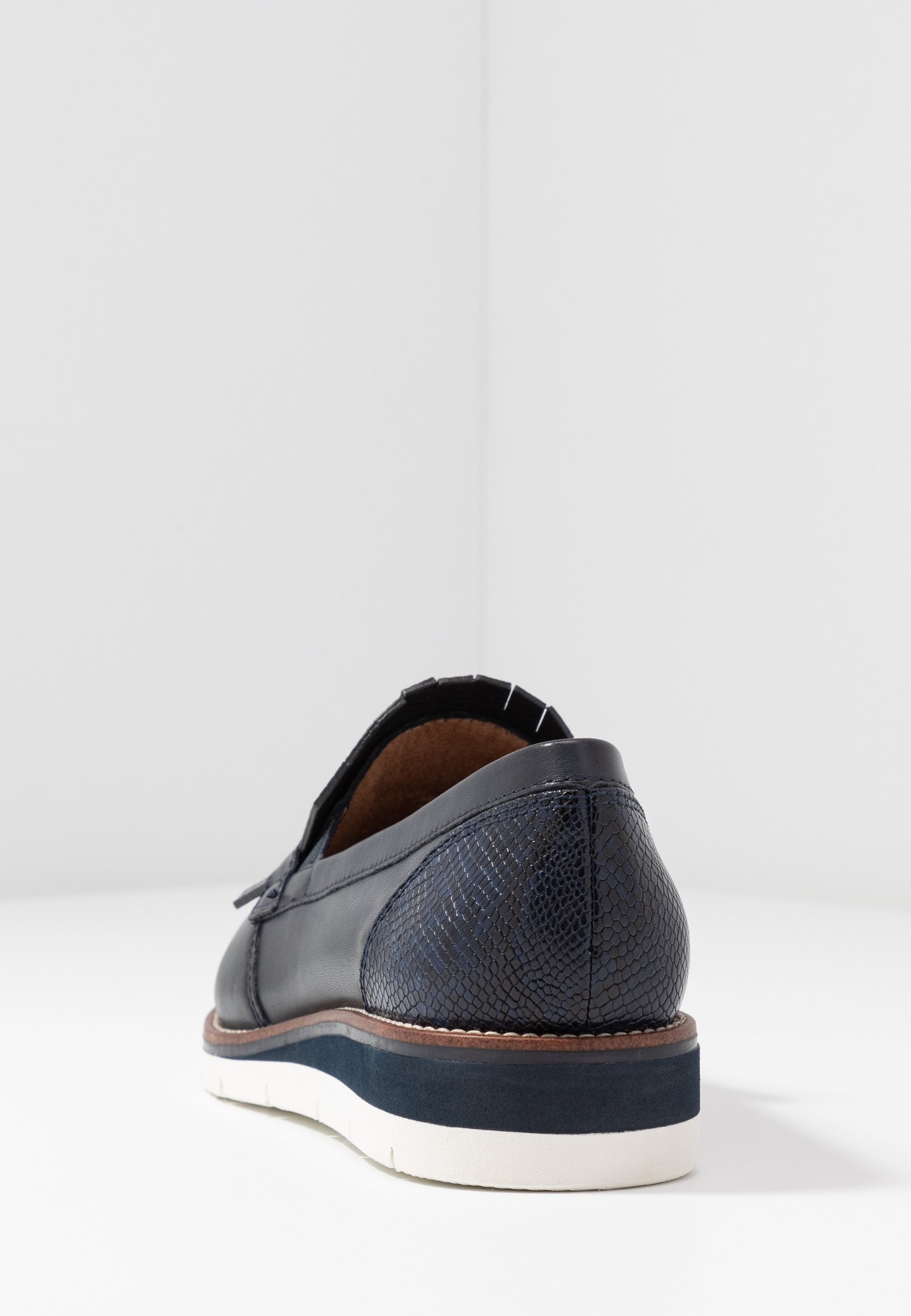 Tamaris SLIP-ON - Slippers - navy Tamaris SLIP-ON - Slippers - navy