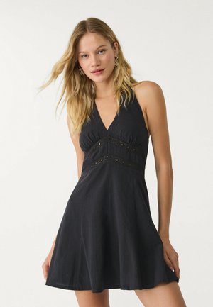 HALTER - Vestito casual - black