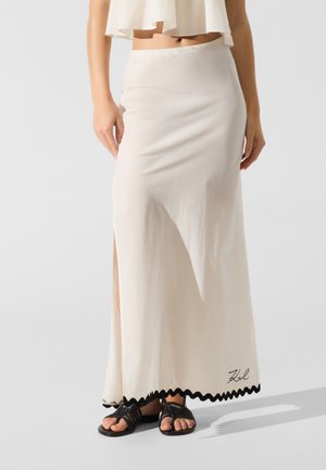 SIGNATURE SCALLOP SHEER - Strand accessories - cannoli cream