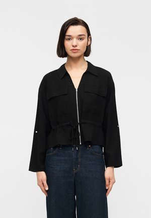 Vero Moda VMKATIE LS WVN NOOS - Sommerjakke - black