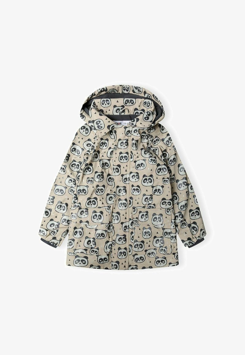 MINOTI SHOWER RESISTANT RAIN MAC - Vandeniui atspari striukė - stone