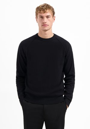 WAFFLE - Trui - black