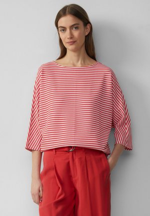 GESTREIFTES MIT 3/4-ÄRMELN - Langarmshirt - zartrosa