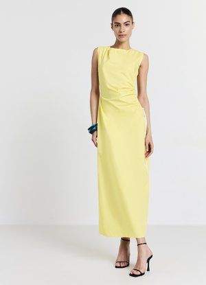 LUNGO CUT OUT - Robe longue - giallo sole