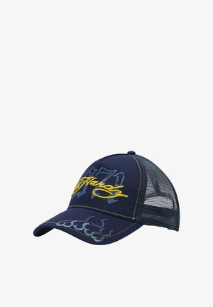 Ed Hardy, UNISEX 1971 ED HARDY 5 PANEL TRUCKER CAP - Cap - blue