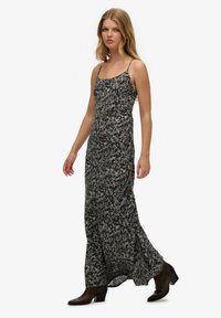 Superdry & Co BIAS CUT - Maxikjoler - grey animal print