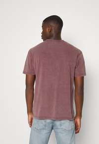 Zign 2 PACK - T-shirt básica - black/bordeaux