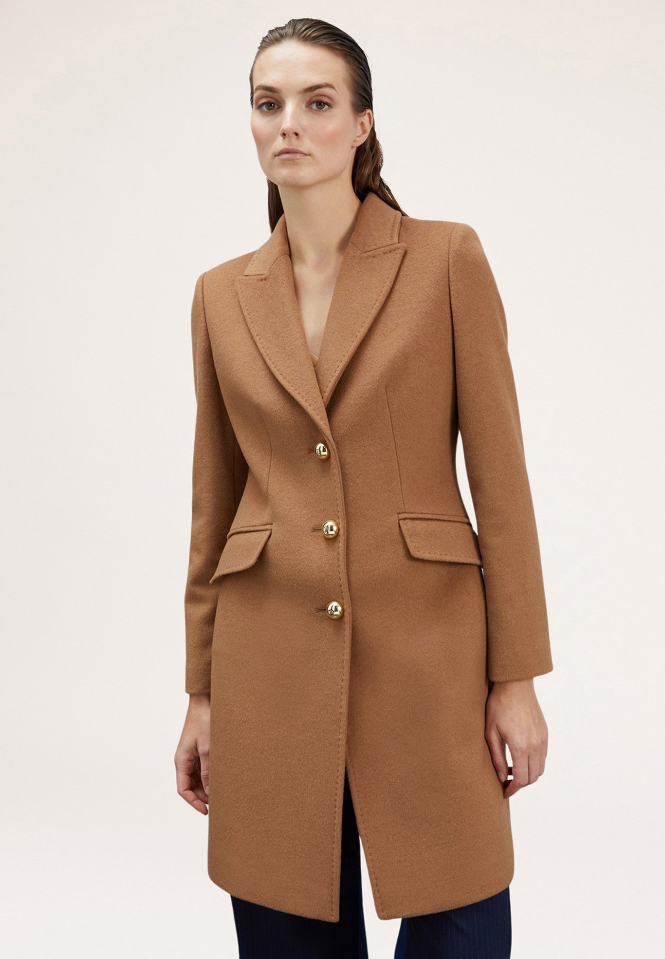 Motivi Cappotto corto beige