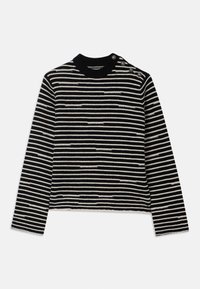 SPIKY STRIPES - Stickad tröja - black
