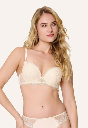 Push-up podprsenka - gold beige