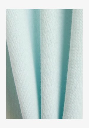 New Balance, REIMAGINED FLEECE LONG LENGTH HOODIE - Jersey con capucha - glint blue