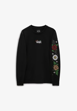 GARDEN WALK BFF LS - Long sleeved top - black
