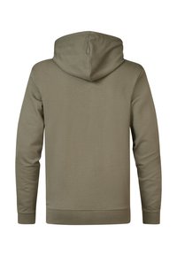 Petrol Industries Felpa con cappuccio - dark sage