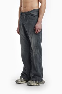 FAVELA FLARED UNISEX - Løst sittende jeans - grey