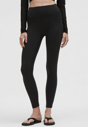 lululemon NULU HIGH-RISE MESH-PANEL ANKLE LENGTH - Trikoot - black