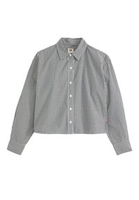 Levi's® CROPPED HARLIE HEDI MICRO GINGHAM. - Skjortebluser - black