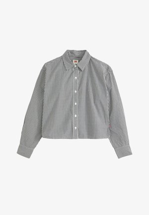 Levi's® CROPPED HARLIE HEDI MICRO GINGHAM. - Camicia - black