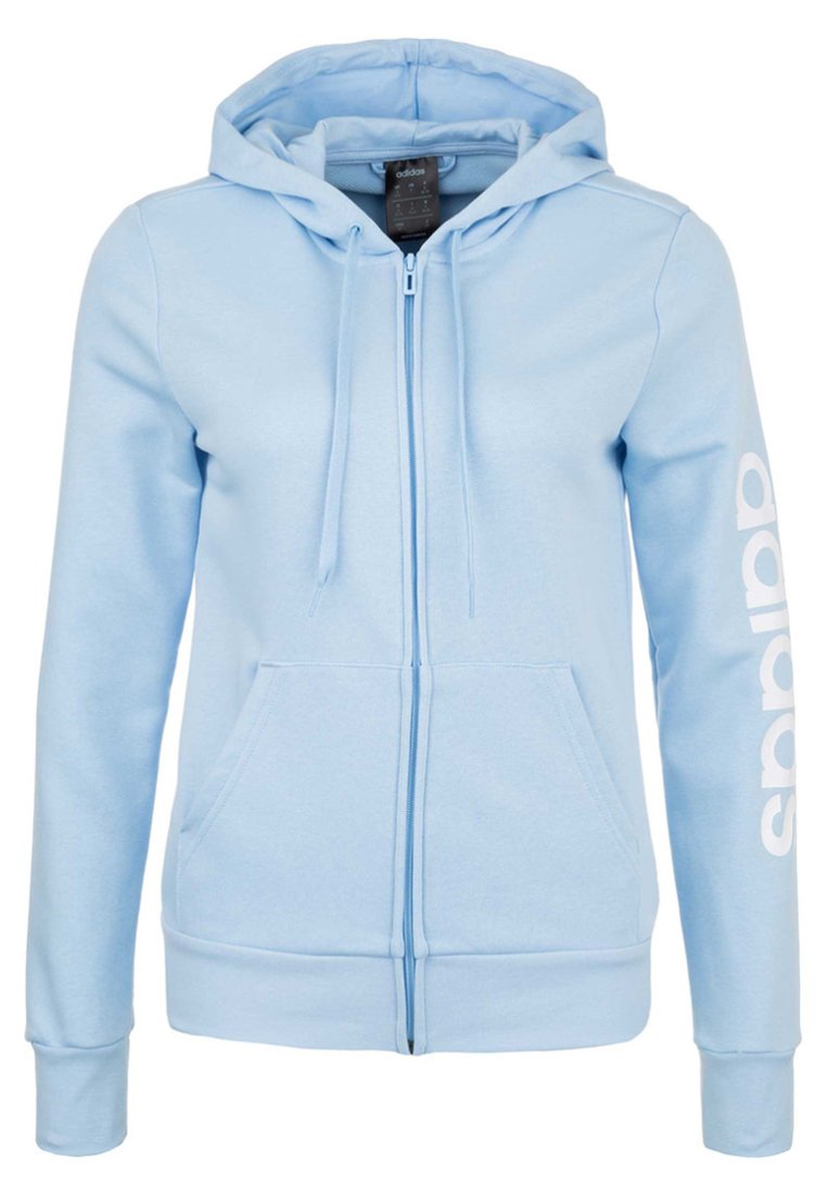 adidas Performance ESSENTIALS LINEAR HOODIE Sweatjacke adidas Performance ESSENTIALS LINEAR SPORT HODDIE