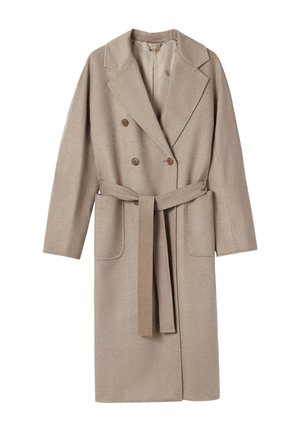 DOUBLE-BREASTED - Manteau classique - taupe