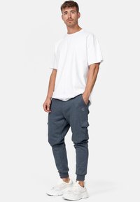 INDICODE JEANS BENDNER - Cargohose - navy mix