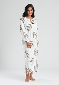 LEAF EMBROIDERY - Accessoire de plage - cream