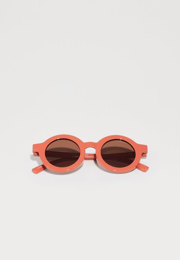 MINI SUNGLASSES, ROUND UNISEX – Sonnenbrille – rose tan