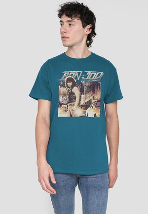 BON JOVI RUNAWAY JON - T-Shirt print - royal blue