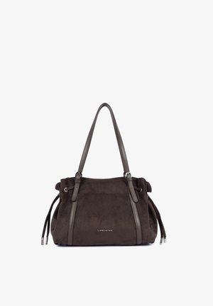 LANCASTER, LARGE VELVET EMMA - Sac à main - marron