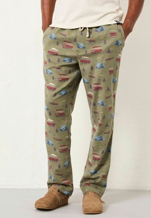 Nachtwäsche Hose - green