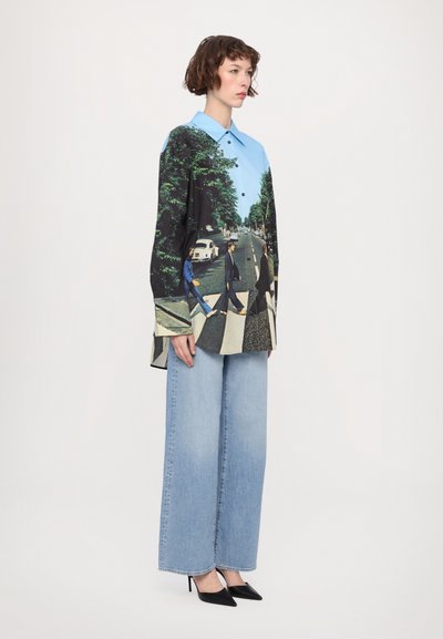 Alice + Olivia FINELY LONG SHIRT - Blusa - multi coloured