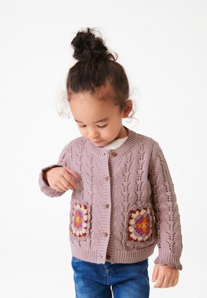 Strickjacke - purple