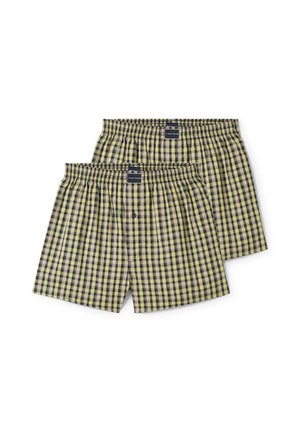 2ER PACK - Široké boxerky - green allover