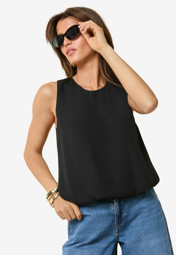 REGULAR FIT - BUBBLE HEM - Bluse