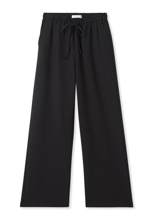 Terranova WIDE CON COULISSE - Pantaloni - nero