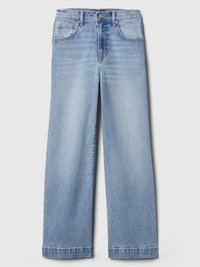 WIDE LEG CROP THALIA - Wide leg - light wash
