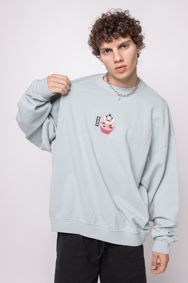 CREW WASHED SUMO RAMEN UNISEX - Sweatshirt - cloud