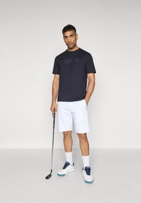BOSS TEE - Print T-shirt - black