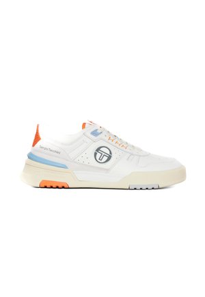 BB COURT LO  - Sneakers basse - white/seedpearl/orange clown