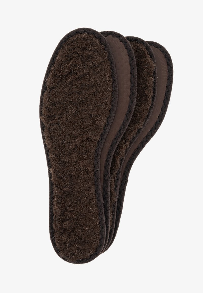 Bama BROWN WOOL 2ER PACK - Insole - brown