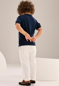 Next SLEEVE ZIP NECK REGULAR FIT - Piké - navy